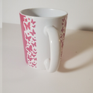 Mug with Butterflies- NURSE LIFE