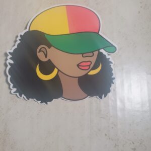 Girl Sticker