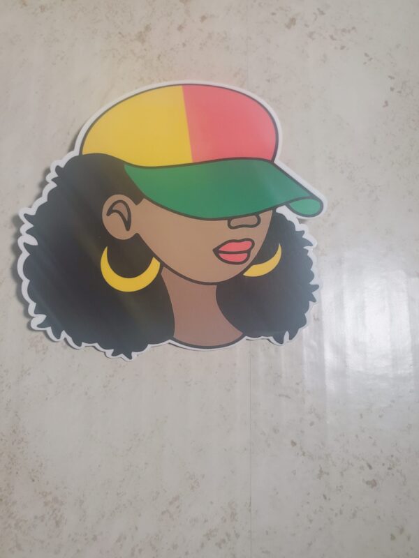 Girl Sticker