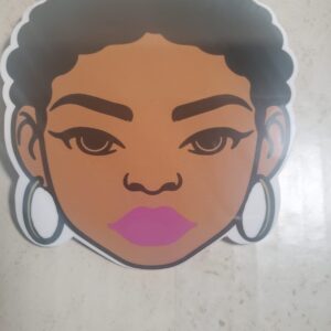Black Girl Sticker