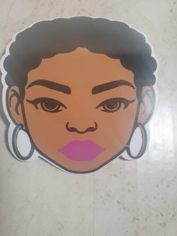 Black Girl Sticker