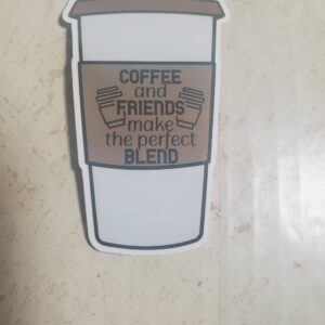 Coffee Cup Sticker