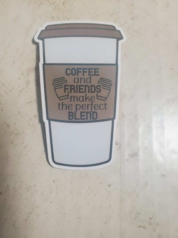 Coffee Cup Sticker