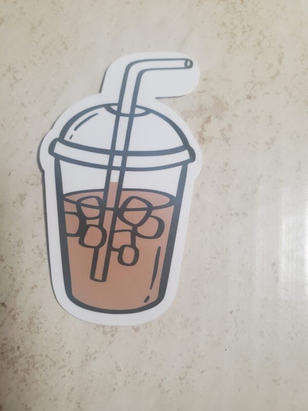 Iced Coffee Sticker