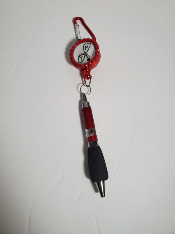 Pen with Retractable ID Badge - Image 3
