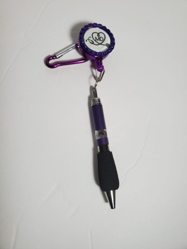 Pen with Retractable ID Badge - Image 9