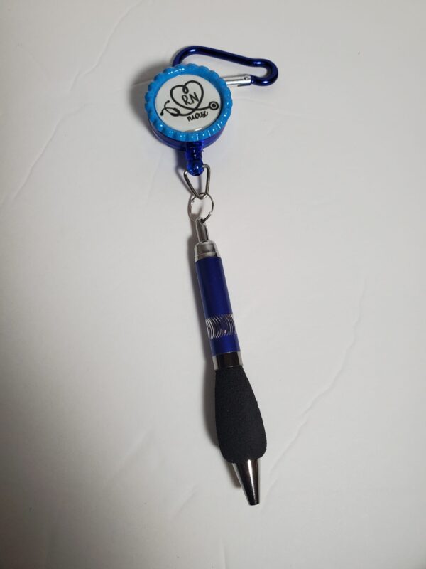 Pen with Retractable ID Badge - Image 4