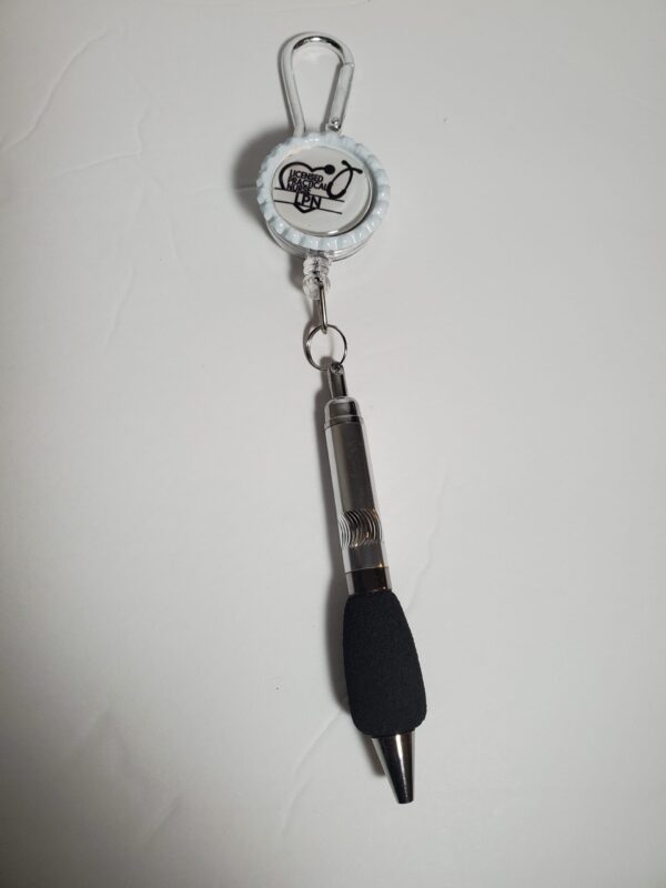 Pen with Retractable ID Badge - Image 6