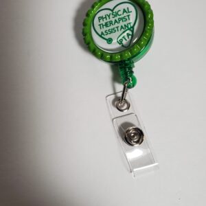 Green Retractable Badge Holder