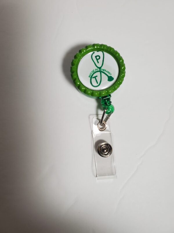 Green Retractable Badge Holder - Image 8
