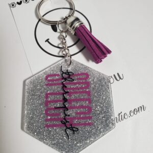 Acrylic Keychain for Speech Therapist