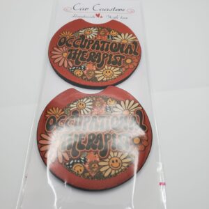 Occupational Therapist Car Coasters