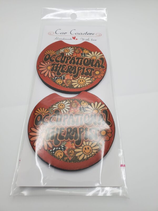 Occupational Therapist Car Coasters