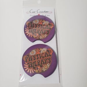 Physical Therapist Car Coasters
