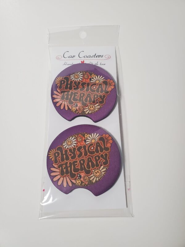 Physical Therapist Car Coasters - Image 2