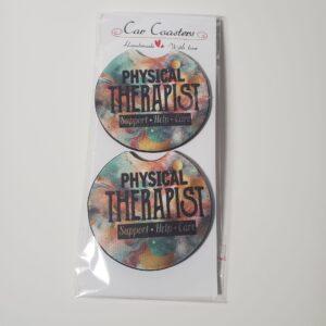 Physical Therapist Car Coasters