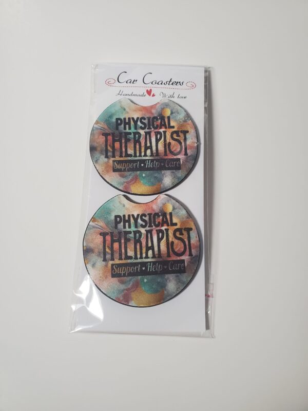 Physical Therapist Car Coasters