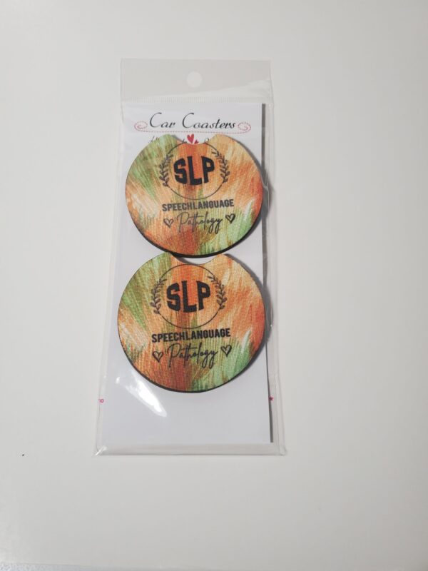 Speech Therapy Car Coasters - Image 2