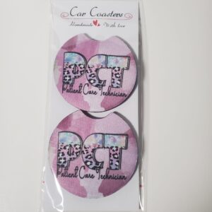 Patient Care Technician Car Coasters