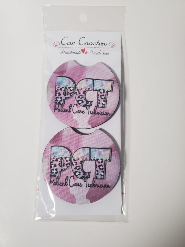 Patient Care Technician Car Coasters