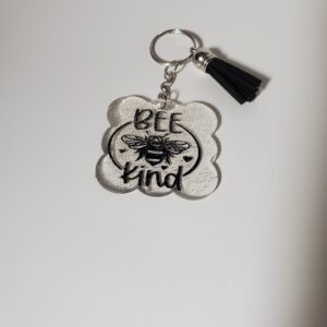 Bee-Kind Acrylic Keychain