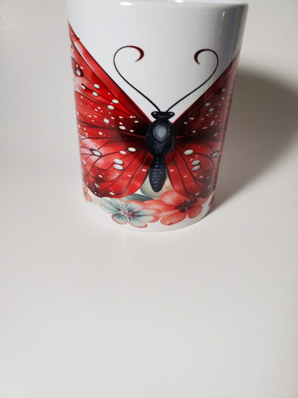 Mug with Butterfly Theme