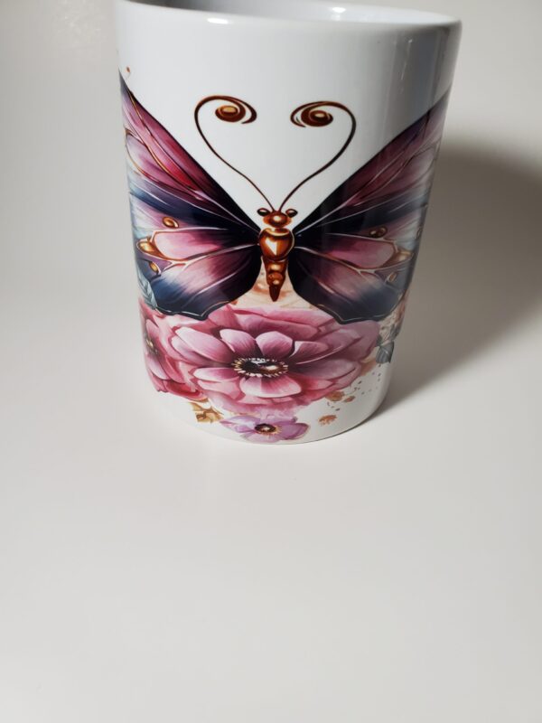 Mug with Butterfly Theme - Image 4