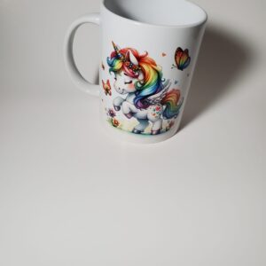 Mug with Unicorn Theme