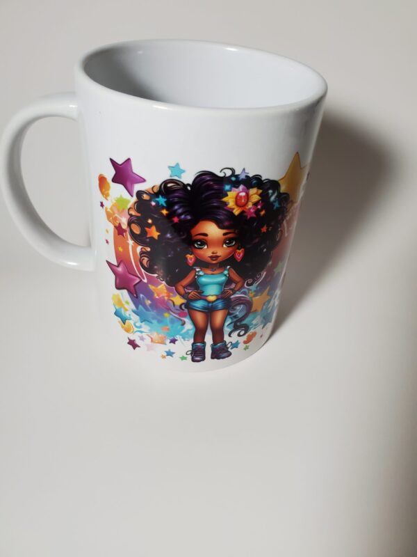 Cool Black Girl Mug - Image 3