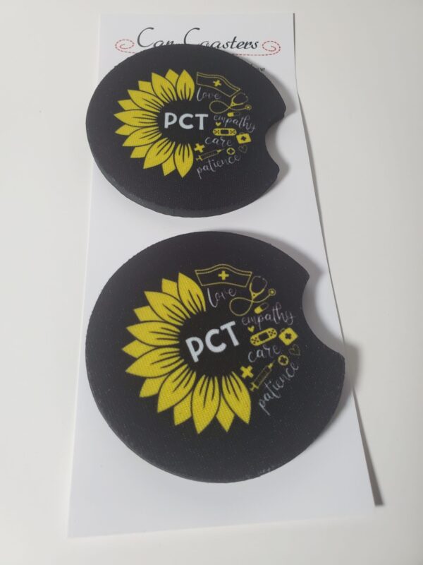 Patient Care Technician Car Coasters - Image 3