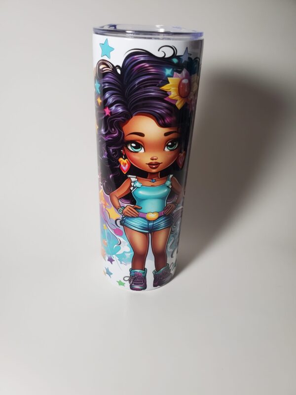 Cool Black Girl Tumbler