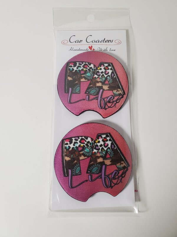 Physician Assistant Car Coasters - Image 2