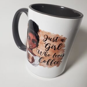 Just a Girl Who Loves Coffee Mug