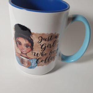 Just a Girl Who Loves Coffee Mug