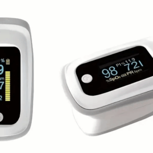 Pulse Oximeter White and Gray