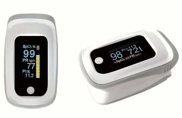 Pulse Oximeter White and Gray - Image 2