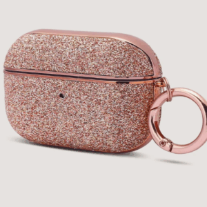 Rose Gold Glitter Air Pods Case