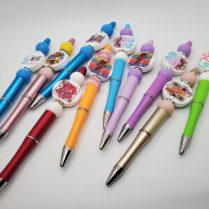 Personalized Beaded Pens