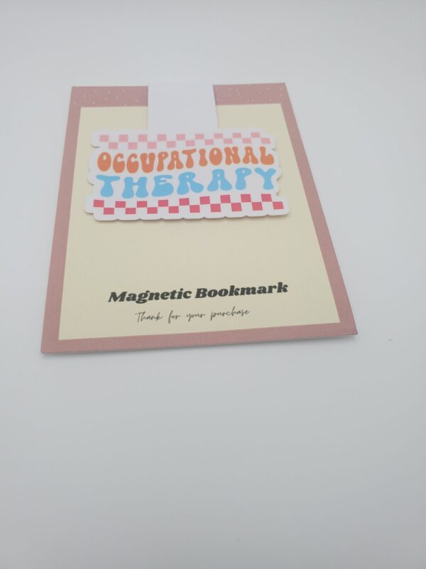 Occupational Therapy Magnetic Bookmark