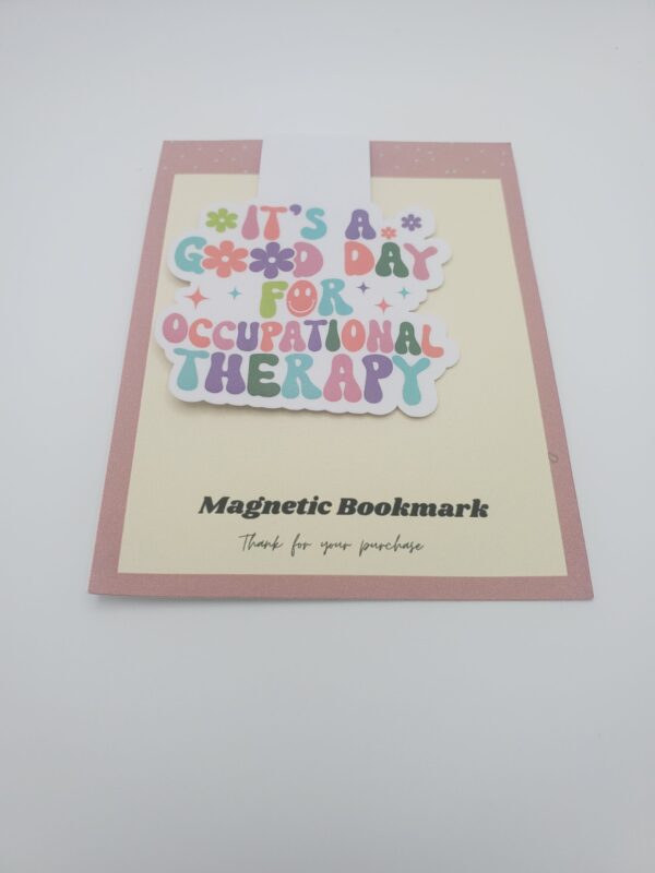 Occupational Therapy Magnetic Bookmark