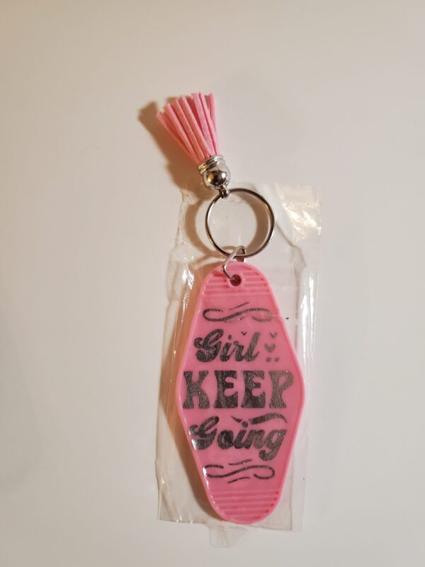 Motel Keychain