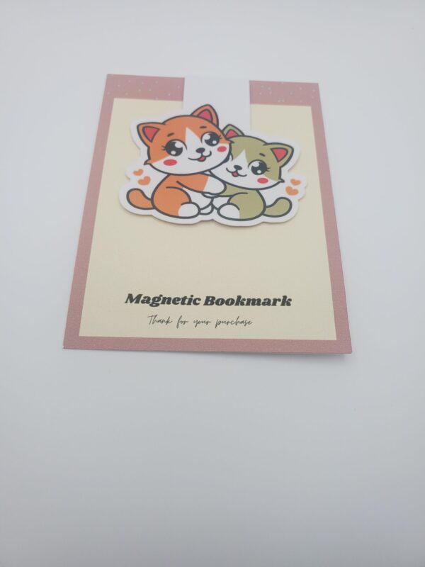 Cats Magnetic Bookmark