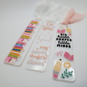 Acrylic Bookmarks