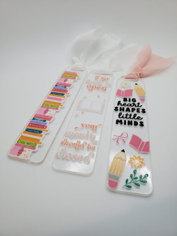 Acrylic Bookmarks