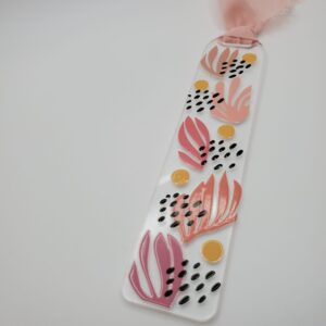 Pink Acrylic Bookmark