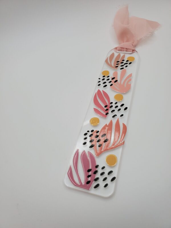 Pink Acrylic Bookmark - Image 2