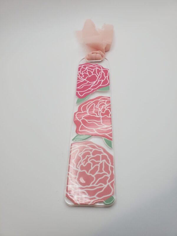 Pink Acrylic Bookmark - Image 3