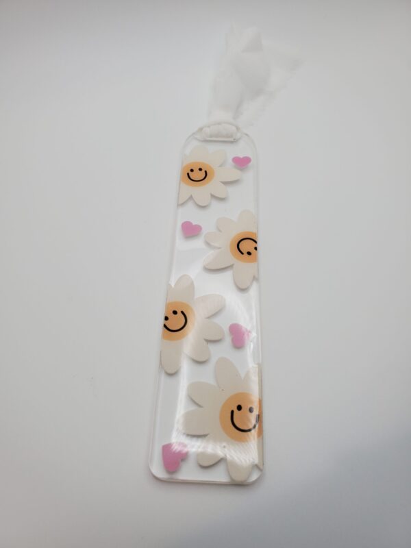 Floral Acrylic Keychains - Image 4