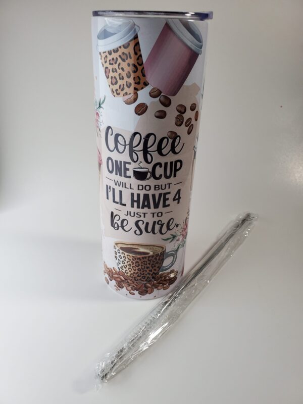 Personalized Coffee Theme Tumbler