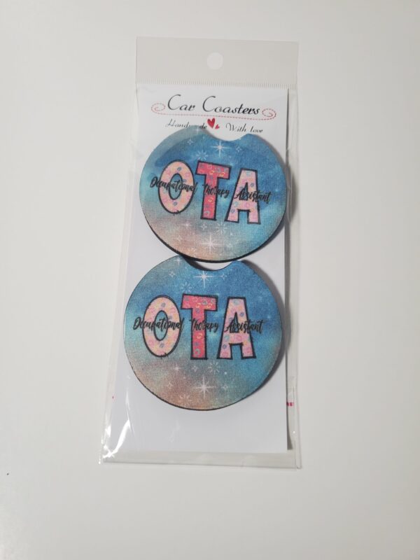 Custom Personalized OTA Car Coasters | Unique Gifts for Car Lovers